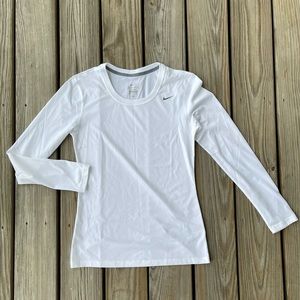 Women's Nike Dri-Fit Long Sleeve Top, Size XS